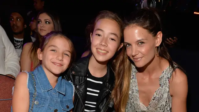 Suri Cruise mit Katie Holmes