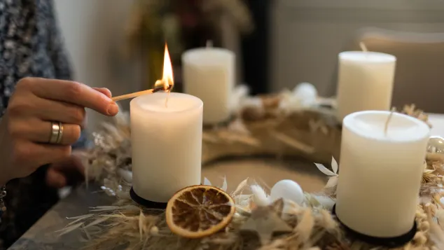 Symbolbild Adventskranz