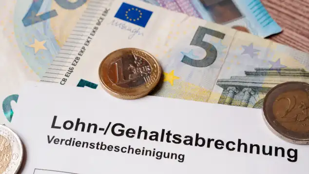 Symbolbild: Lohnabrechnung