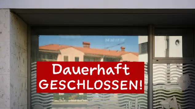 Symbolbild: Schließung