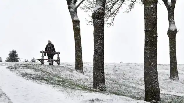 Symbolbild: Schneefall