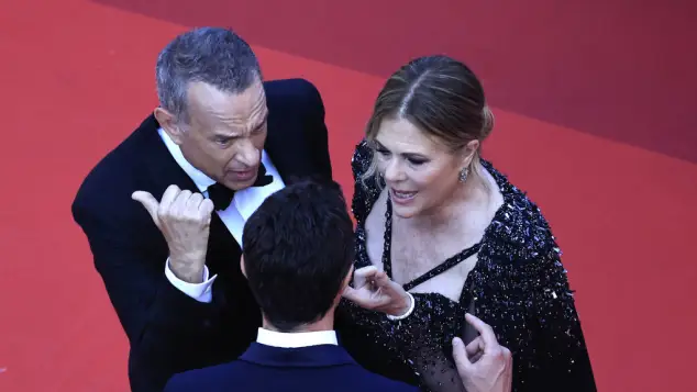 Tom Hanks und Rita WIlson