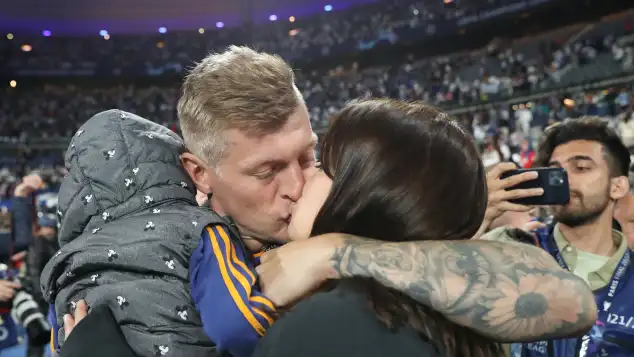 Toni Kroos und Jessica Kroos