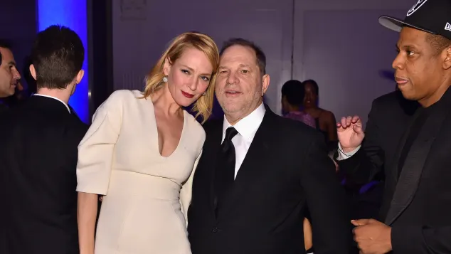 Uma Thurman und Harvey Weinstein