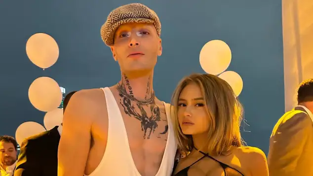 Yannik Zamboni und Leni Klum