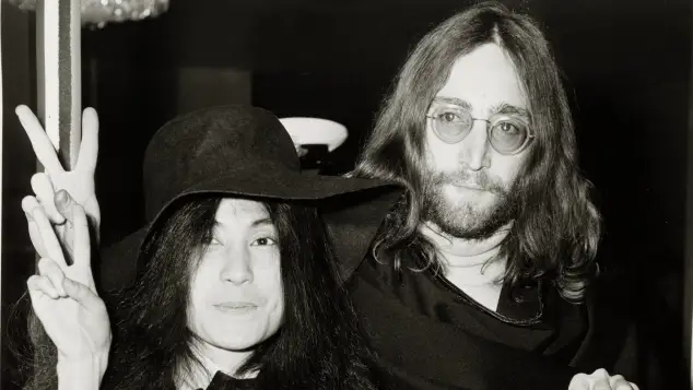 Yoko Ono und John Lennon