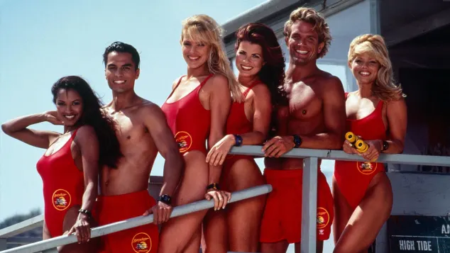 „Baywatch“: Traci Bingham, Jose Solano, Gena Lee Nolin, Yasmine Bleeth, David Chokachi, Donna D'Errico