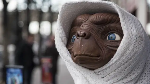 Der Außerirdische „E.T.“