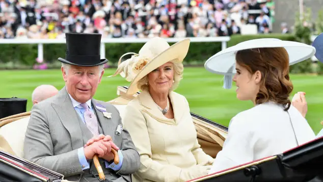 Prinz Charles, Camilla und Prinzessin Eugenie