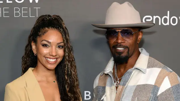 Corinne Fox und Jamie Foxx