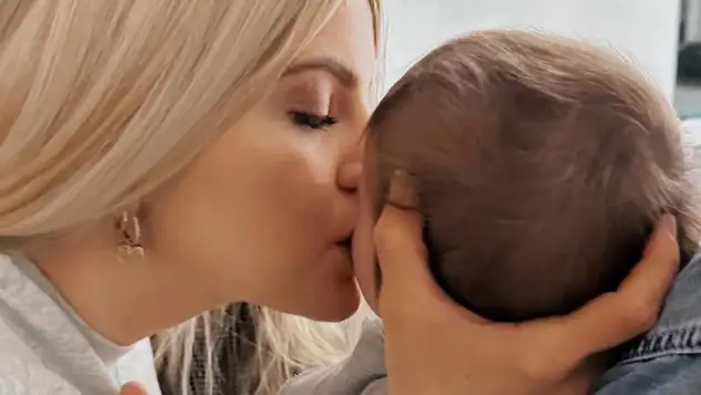 Coupleontour-Ina mit Baby Olivia