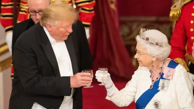 Donald Trump und die Queen