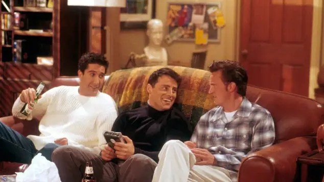 Joey, Chandler und Ross in „Friends“