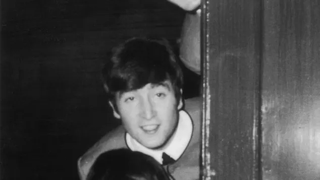 George Harrison, Paul McCartney, John Lennon und Ringo Starr