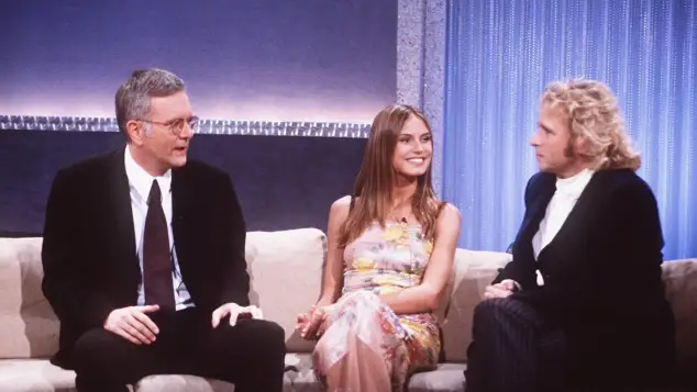 Harald Schmidt, Heidi Klum und Thomas Gottschalk
