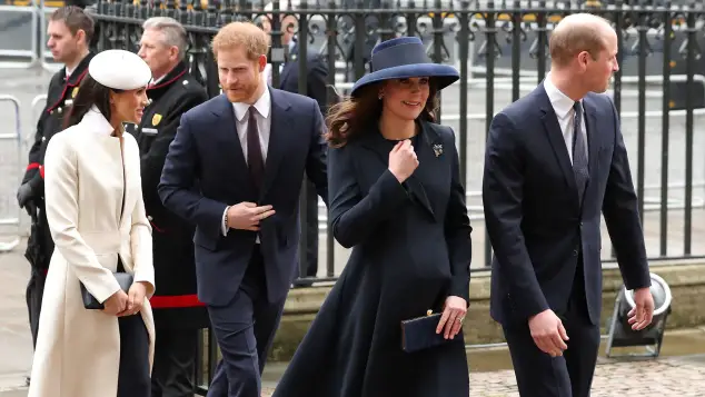Prinz William, Herzogin Kate, Meghan Markle und Prinz Harry