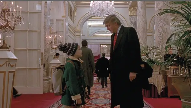 Macaulay Culkin und Donald Trump in „Kevin - Allein in New York“