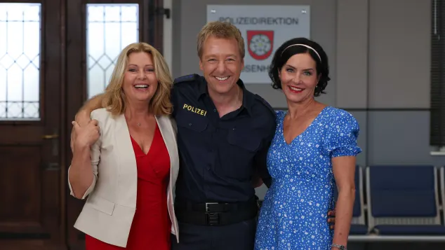 Karin Thaler, Max Müller und Marisa Burger