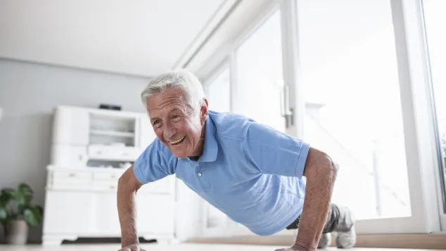 Symbolbild Fit im Alter