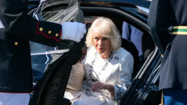 Königin Camilla bei der Ankunft in Washington