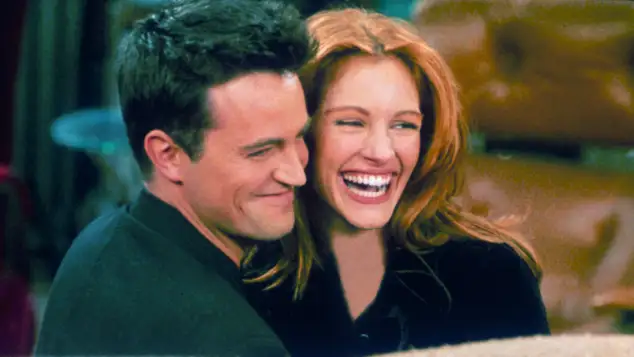 Matthew Perry und Julia Roberts