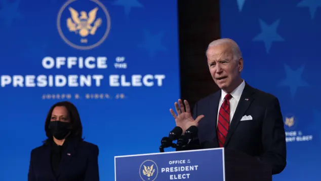 Kamala Harris und Joe Biden