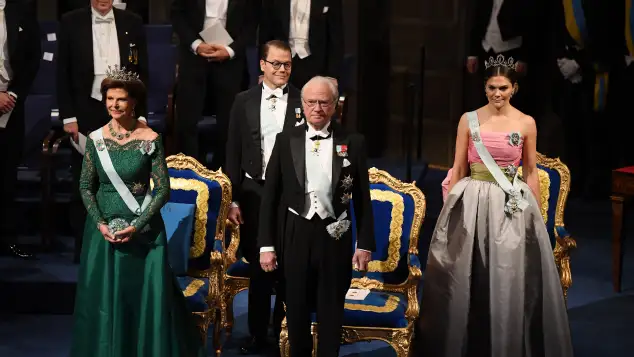 Königin Silvia, Prinz Daniel, König Carl Gustaf und Prinzessin Victoria