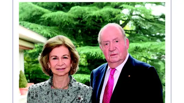 König Juan Carlos und Königin Sofia von Spanien