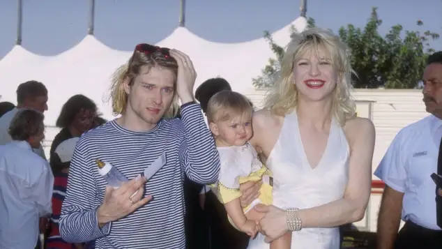 Kurt Cobain, Courtney Love und Frances Bean Cobain