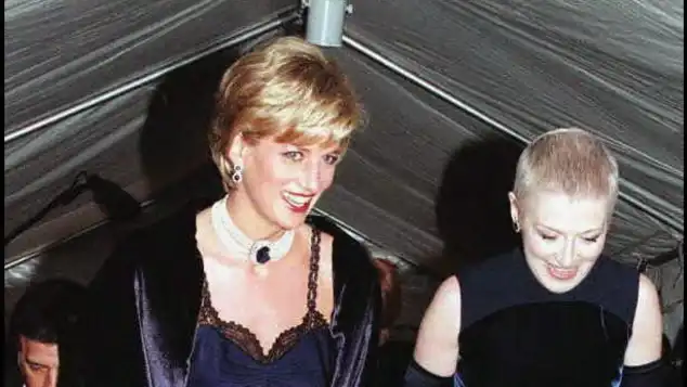 Lady Diana und Liz Tilberis