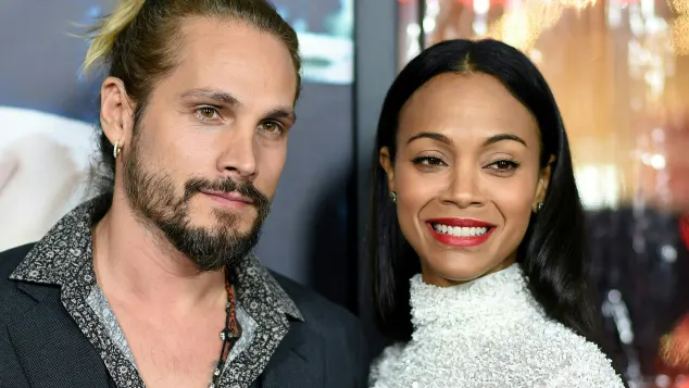 Zoe Saldana und Mann Marco Perego