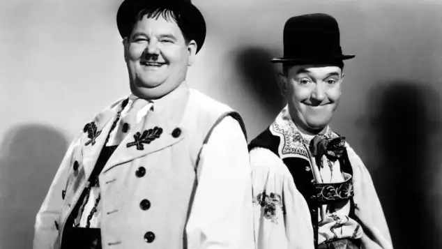 Oliver Hardy und Stan Laurel
