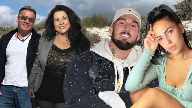 Iris und Peter Klein, Mike Heiter und Elena Miras