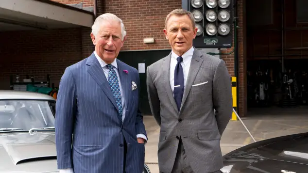 Prinz Charles und Daniel Craig