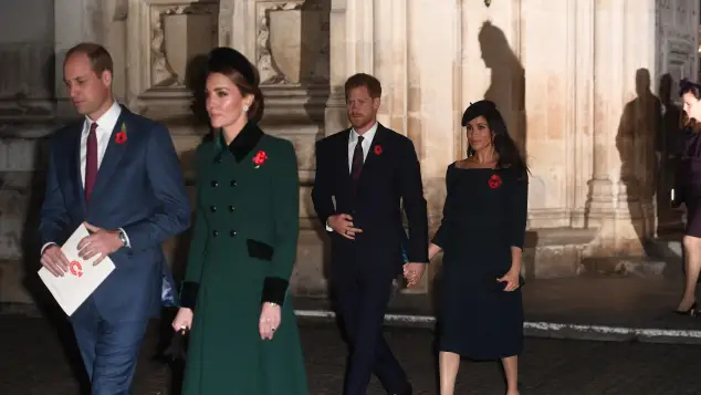 Prinz William, Herzogin Kate, Prinz Harry, Herzogin Meghan