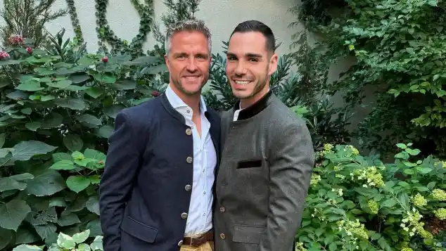 Ralf Schumacher und sein Partner Etienne
