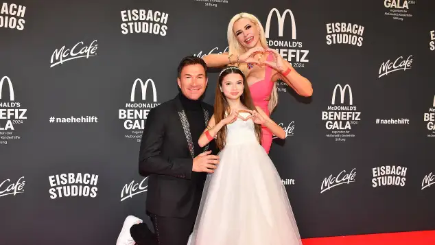 Lucas Cordalis, Sophia Cordalis und Daniela Katzenberger