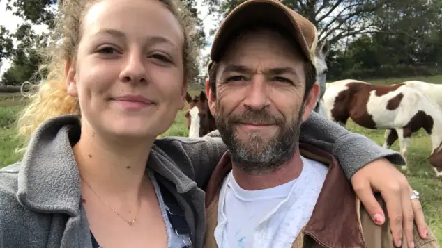 Sophie Perry und Luke Perry
