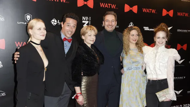 Jenny Löffler, Markus Pfeiffer, Julia Grimpe, Dieter Bach, Lea Wegmann und Jennifer Siemann