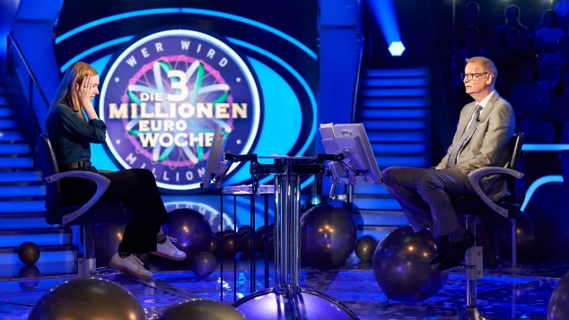 "Wer wird Millionär?": Laura Harbig und Günther Jauch
