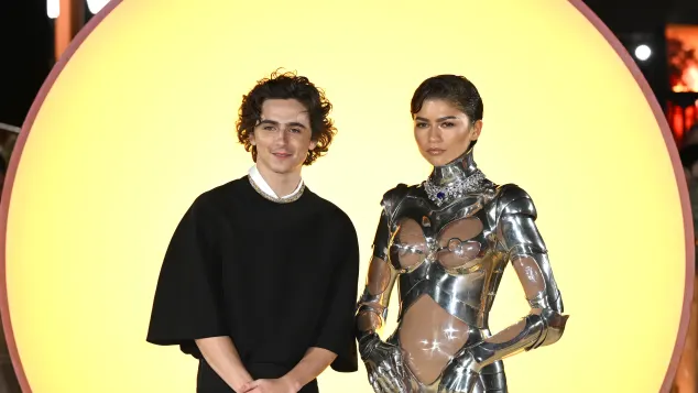 Timothée Chalamet und Zendaya