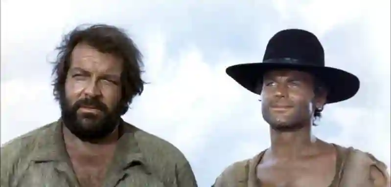 Bud Spencer und Terence Hill in "Vier Fäuste für ein Halleluja"