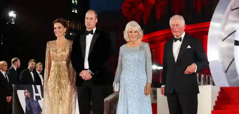 Kate, William, Camilla und Charles