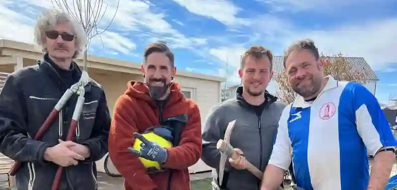 ralf dammasch gunnar fichter luis röder claus scholz beet brüder tv kollegen streit