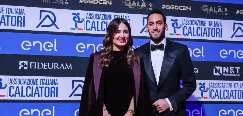 Sinem Gündoğdu und Hakan Çalhanoğlu fußballer ehefrau partnerin spielerfrau