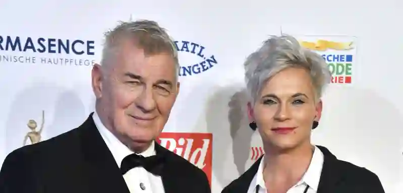 Heinz Hoenig und seine Frau Annika