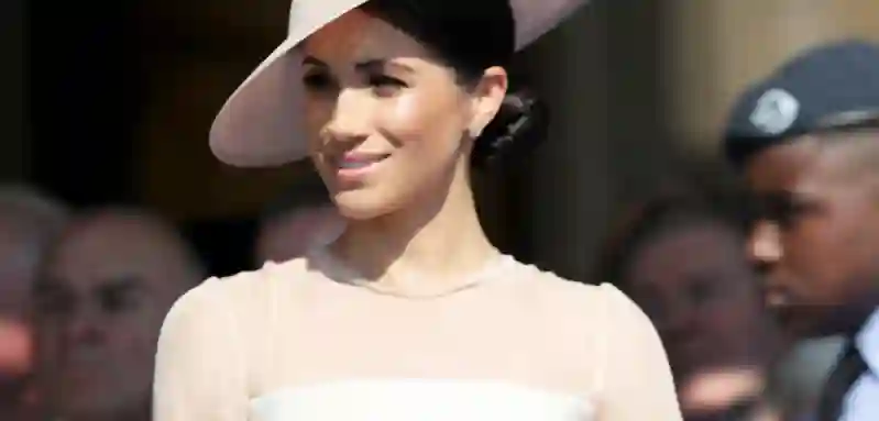 Meghan Markle auf der Garten-Party zu Prinz Charles' 70. Geburtstag