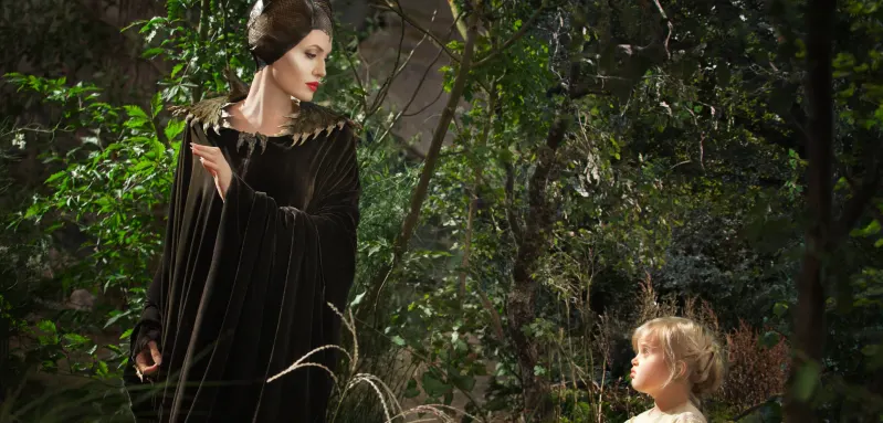 Angelina Jolie und ihre Tochter Vivienne Jolie-Pitt in „Maleficent – Die dunkle Fee"