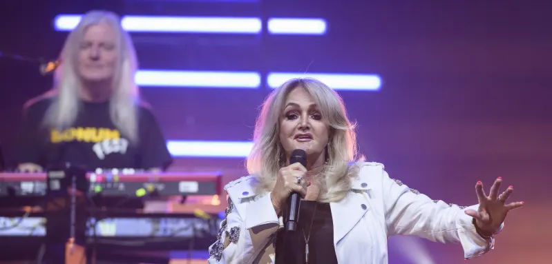 Bonnie Tyler auf der Bühne