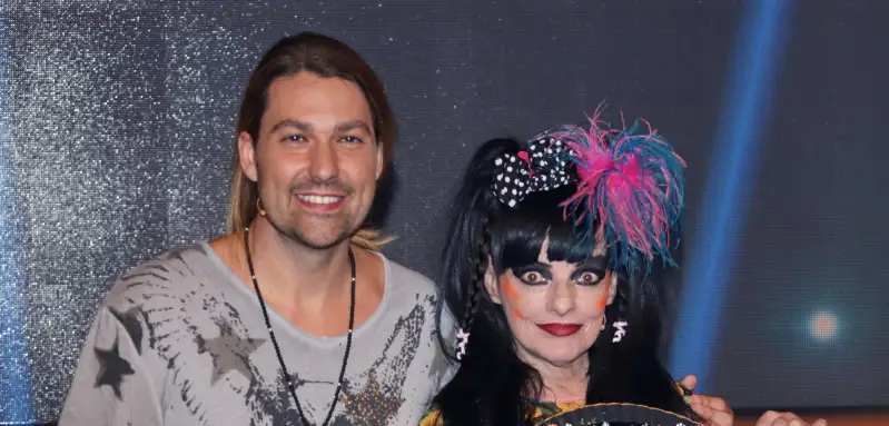 David Garrett und Nina Hagen